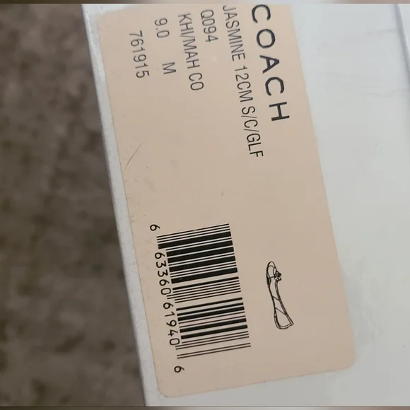 Coach Women's Tan and Brown Flats - Picture 2 of 10